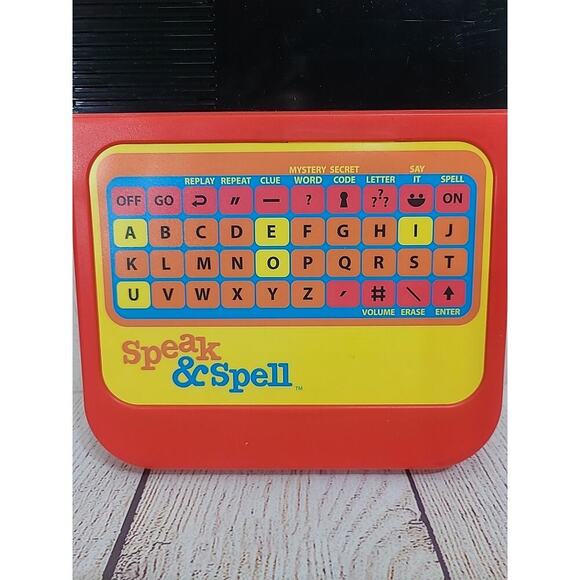 Vintage Speak & Spell Electronic Learning Game #09624 Kahootz Tested Works - Picture 3 of 6